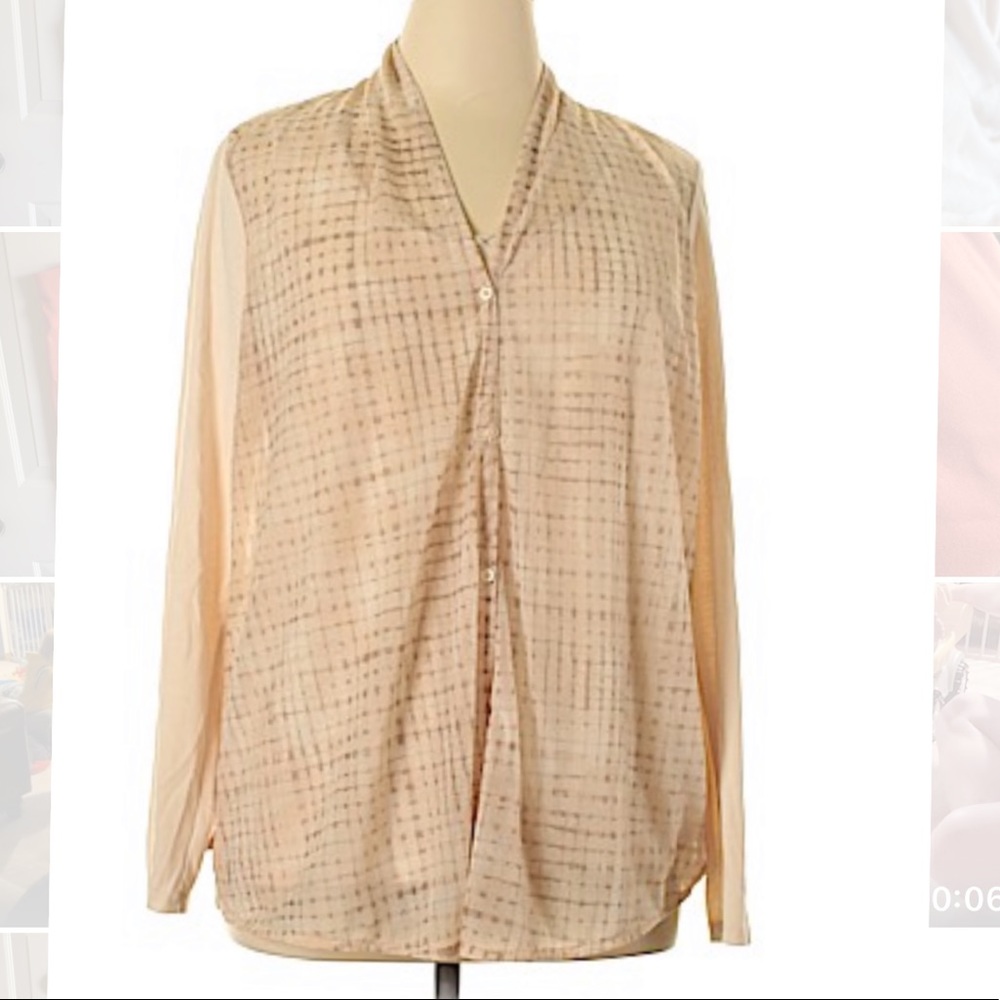 Simply Vera - Vera Wang blouse, tan